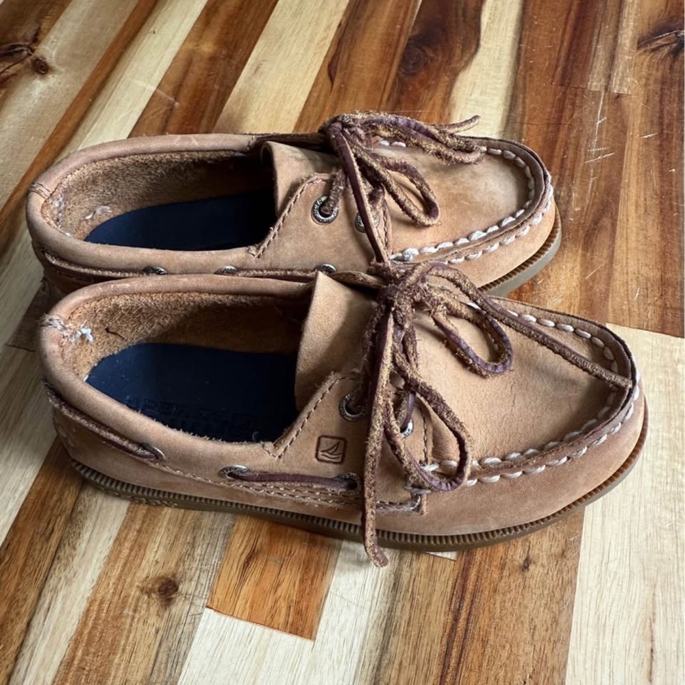 Classic Tan Toddler Sperry